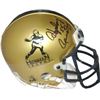 Image 1 : Hopalong Cassady Signed Gold Heisman Authentic Mini Helmet '55 (Ohio State Buckeyes)