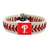 Image 1 : Philadelphia Phillies Baseball Bracelet - Classic Style