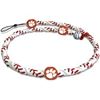 Image 1 : Clemson Tigers Classic Frozen Rope Baseball Necklace