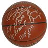 Image 1 : Dennis Rodman Signed Spalding I/O Basketball W/3-Inscriptions