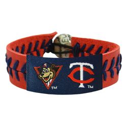 Minnesota Twins TC Mascot Team Color Baseball Bracelet