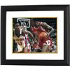 Image 1 : Craig Hodges Signed Chicago Bulls 8X10 Photo Custom Framed Vs Detroit Pistons (3X 3 Point Shooting C