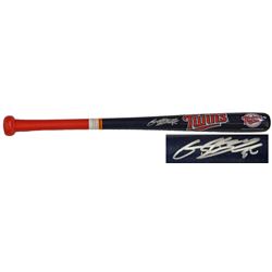 Byung Ho Park Signed Minnesota Twins Logo Franklin Mini Baseball Bat