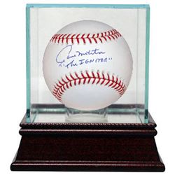 Paul Molitor Signed Official Major League Baseball  The Ignitor  W/ Glass Case (Blue Jays/ Brewers)