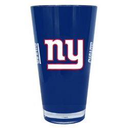 New York Giants 20 Oz Insulated Plastic Pint Glass