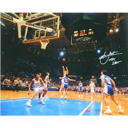 Christian Laettner Signed Duke 'The Shot' Full View Game Winner Vs Kentucky 16X20 Photo W/The Shot