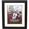 Image 1 : Matt Leinart Signed Arizona Cardinals 16X20 Photo Custom Framed Collage- Leinart Hologram