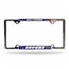 Image 1 : Baltimore Ravens Chrome Easy View License Plate Frame