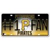 Image 1 : Pittsburgh Pirates License Plate - #1 Fan