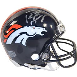 Peyton Manning Signed Denver Broncos Mini Helmet