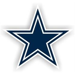 Dallas Cowboys 12" Logo Car Magnet