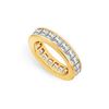 Image 1 : Diamond Eternity Band : 18K Yellow Gold – 4.00 CT Diamonds