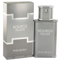 Kouros Silver by Yves Saint Laurent Eau De Toilette Spray 3.4 oz (Men)