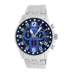 Roberto Bianci Men's Pro Racing Chronograph Watch With Blue Face-7098M