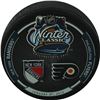 Image 1 : 2012 Winter Classic Puck With Team Logo's Uns.