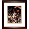 Image 1 : Shaquille O'neal Signed LSU Tigers 16X20 Photo Custom Framed #33 (Dunk)