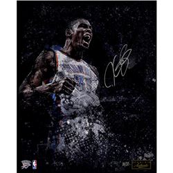 Kevin Durant Signed 16X20 "Emotion" Photo (LE/35) (Panini Auth) [3-KDPH16028]