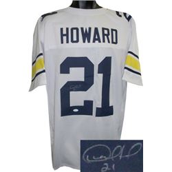 Desmond Howard Signed Michigan Wolverines TB White Custom Jersey- JSA Hologram