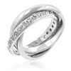 Image 1 : Intertwined Eternity Bands