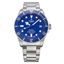 Tudor  Pelagos  Blue Dial Automatic Titanium  Men Watch