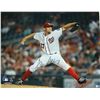 Image 1 : Stephen Strasburg Signed Washington Nationals Pitching Action 16X20 Photo