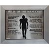 Image 1 : Rules Of The Man Cave 11X14 Custom Framed