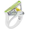 Image 1 : Crystalline Sculpture Cocktail Ring