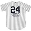 Image 1 : Tino Martinez Signed Authentic Pinstripe Yankees Jersey W/ Embroidered Stats (LE/24)(MLB Auth)