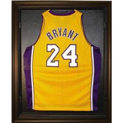 Basketball Jersey Deluxe Full Size Display Case Black