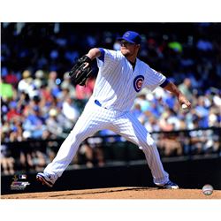 Jon Lester Unsigned Chicago Cubs 16X20 Photograph (AARU143)