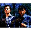 Image 1 : C. Thomas Howell Signed The Outsiders With Ralph Macchio 8X10 Photo