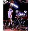 Image 1 : Jahlil Okafor Signed Duke Final Four Slam Dunk Vs Michigan State 8X10 Photo