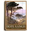 Image 1 : Wood Sign : Hope Ranch Beach Santa Barbara