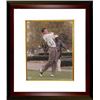 Image 1 : Matt Kuchar Signed 8X10 Photo Custom Framed- Mounted Hologram