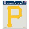 Image 1 : Pittsburgh Pirates Die-Cut Decal - 8"X8" Color