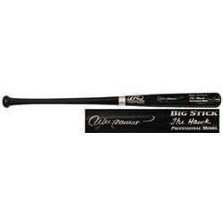 Andre Dawson Signed Rawlings Black Big Stick Baseball Bat W/The Hawk