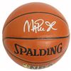 Image 1 : Magic Johnson Signed Spalding Indoor/Outdoor Basketball