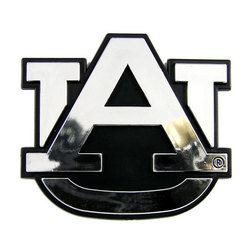 Auburn Tigers Silver Auto Emblem