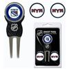 Image 1 : New York Rangers Golf Divot Tool With 3 Markers