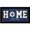 Image 1 : Winnipeg Jets 10X20 Home Sweet Home Sign