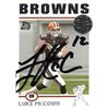 Image 1 : Luke Mccown Signed Cleveland Browns 2004 Topps Rookie Trading Card #12