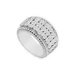 Diamond Ring : 14K White Gold - 1.00 CT Diamonds