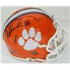 Image 1 : William Perry Signed Clemson Tigers Riddell Speed Mini Helmet