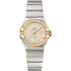 Omega  Constellation Brushed Chronometer 27Mm  Women Watch