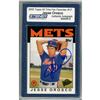 Image 1 : Jesse Orosco Signed 2005 Topps Card All Time Fan Favorite - Mets - Hands Behind Head/On Field (Slabb