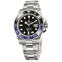 Rolex  GMT Master Ll  Batman Blue  Black Ceramic  Men Watch