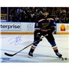 Image 1 : David Backes Signed 16X20 Photo