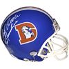 Image 1 : Floyd Little Signed Denver Broncos TB "D" Mini Helmet The Franchise