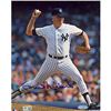 Image 1 : Phil Niekro Yankees Pinstripe Uniform Pitching Vertical 8X10 Photo (MLB Auth)