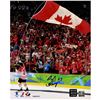 Image 1 : Scott Niedermayer Signed 2010 Gold Medal With Flag 8X10 Photo (Niedermayer Auth)